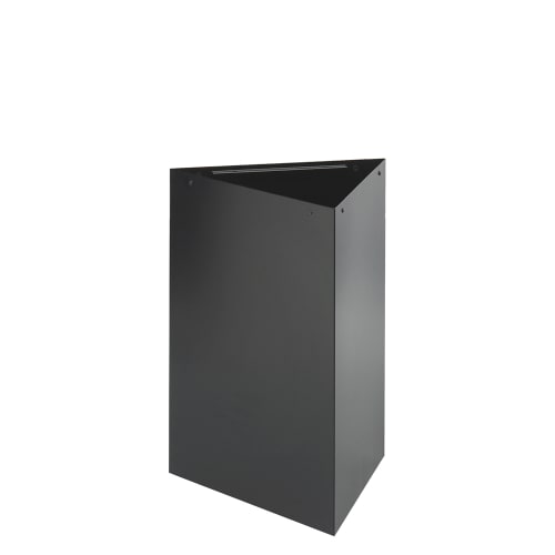 Safco Trifecta 15 Gallon Waste Receptacle 26 Inch Base Only, Black